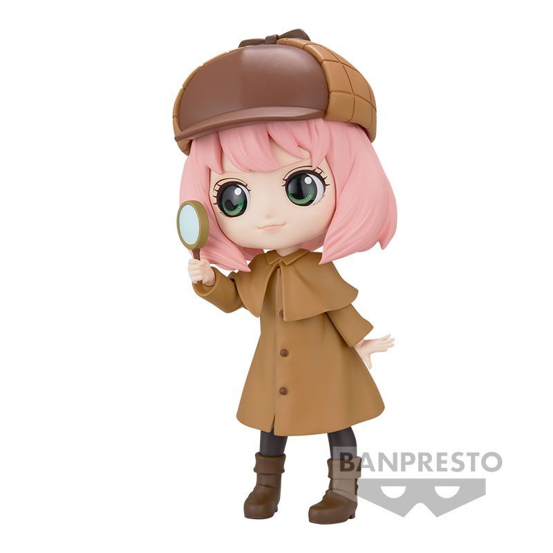 Anya Forger ver.A Research Spy X Family Q posket figura da 13 cm